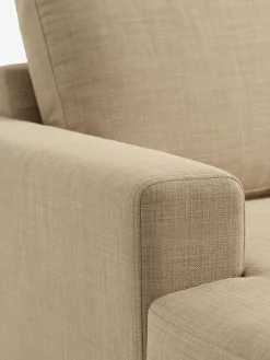 EGENSESofá EGENSE con chaise longue tela arena