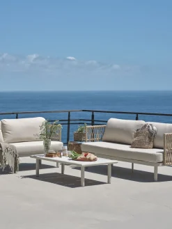EJLBYConjunto muebles jardín EJLBY 5 plazas beis