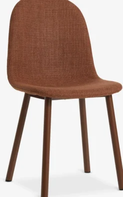 EJSTRUPSilla de comedor EJSTRUP tela terracota
