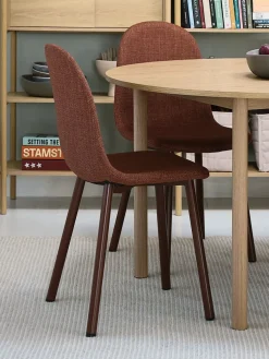EJSTRUPSilla de comedor EJSTRUP tela terracota