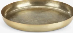ERLINGBandeja decorativa ERLING Ø34xA4cm latón