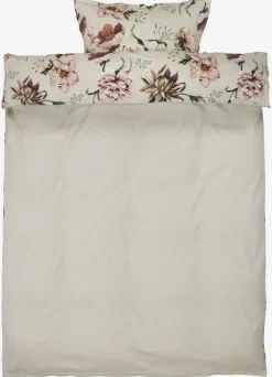 ESTHERGOLDJuego funda nórdica satén ESTHER 155x220 natural