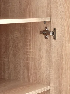 FANDRUPArmario FANDRUP 97x176 2 puertas 3 cajones color roble claro
