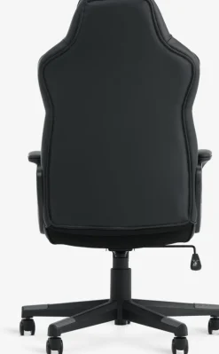 FJELSTEDSilla gaming FJELSTED polipiel negro/gris