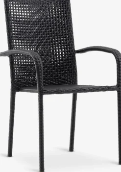 FUGLEBJERGSilla apilable FUGLEBJERG negro