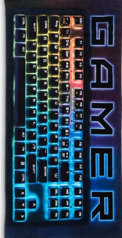 GAMERGOLDToalla de ducha GAMER 70x140