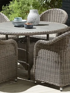 GAMMELBYMesa de jardín GAMMELBY Ø130 gris