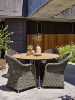 GAMMELBYSillón de jardín GAMMELBY gris