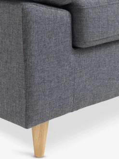 GEDVEDSofá GEDVED chaise longue gris