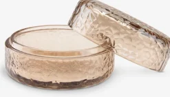 GENEVADBote GENEVAD Ø10xA6cm cristal marrón