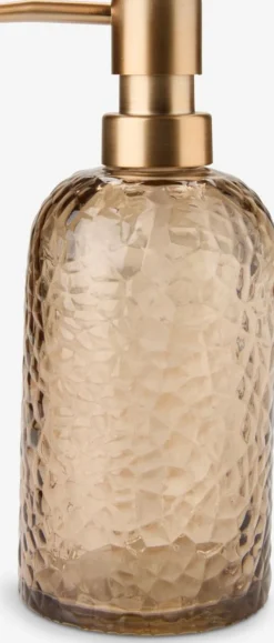 GENEVADDispensador de jabón GENEVAD cristal reciclado marrón