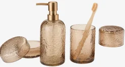 GENEVADDispensador de jabón GENEVAD cristal reciclado marrón