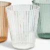 GERLEFVaso de plástico GERLEF Ø9xA10cm 4 unidades variado