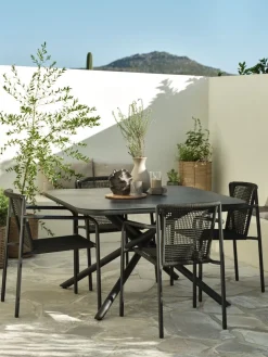 GOTHENBURGMesa de jardín GOTHENBURG A120xL120 gris