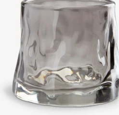 GUDMANPortavelas de velas pequeñas GUDMAN Ø8xA7cm gris