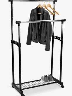 GUDMEBurro para ropa GUDME doble negro/cromo