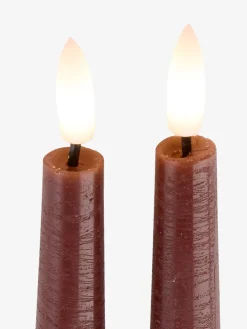 GUDMUNDVela LED GUDMUND A29cm berenjena 2 unidades