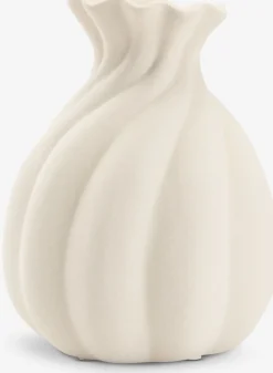 GUNNIJarrón GUNNI Ø14xA18cm blanco