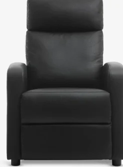 HADRUPSillón reclinable HADRUP polipiel negro