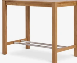 HAGEMesa de bar HAGE 70x115 roble natural