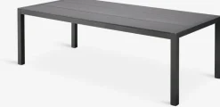 HAGEN + STRANDBYMesa HAGEN L214 + 4 sillas STRANDBY gris
