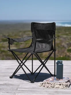 HALDBAKKENSilla de camping HALDBAKKEN negro