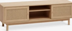HALMSTADMueble TV HALMSTAD 2 puertas correderas color roble cálido