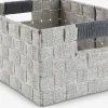 HALVDANCesta HALVDAN A25xL33xA15cm gris