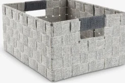 HALVDANCesta HALVDAN A25xL33xA15cm gris
