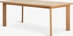 HARESKOVMesa de comedor HARESKOV 100x200 roble natural