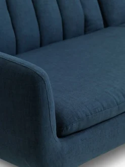 HARNDRUPSofá cama HARNDRUP tela azul oscuro