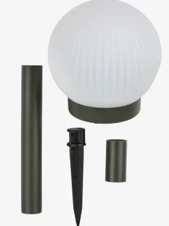HAUKUGLELámpara solar HAUKUGLE Ø13xA37cm blanco