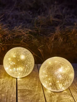 HAVSVALELámpara solar HAVSVALE Ø20xA29 transparente