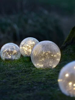 HAVSVALELámpara solar HAVSVALE Ø20xA29 transparente