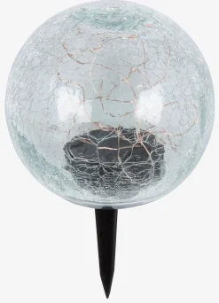 HAVSVALELámpara solar HAVSVALE Ø15xA25cm transparente