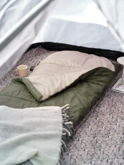 HELLASKOGENSaco de dormir HELLASKOGEN A75xL220 caqui