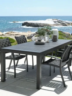 HESTEHAVEMesa de jardín HESTEHAVE A95xL205/275 negro