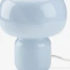 HJARNELámpara de mesa HJARNE Ø16xA18cm azul