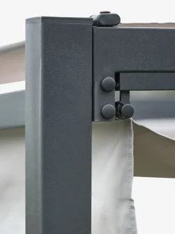 HJORTEMOSEPérgola HJORTEMOSE A3xL3xA2,3m gris claro