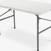 HOLMENMesa plegable HOLMEN A60xL124 blanco