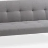 HOLSTEDSofá cama HOLSTED tela gris/natural