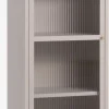 HOPTRUPVitrina HOPTRUP 1 puerta beis