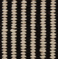 HOSTAAlfombra HOSTA 65x140 negro/beis