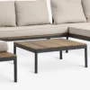 HOUConjunto jardín HOU chaise longue 6 plazas madera dura