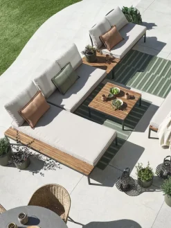 HOUMódulo de jardín chaise longue HOU mad dura