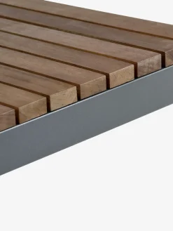 HOUMódulo de jardín mesa HOU A75xL75 madera dura