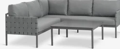 IANOConjunto muebles jardín IANO 5 plazas gris