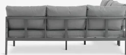 IANOConjunto muebles jardín IANO 5 plazas gris