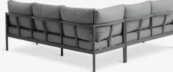 IANOConjunto muebles jardín IANO 5 plazas gris