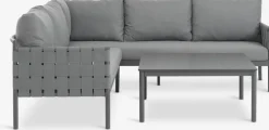 IANOConjunto muebles jardín IANO 5 plazas gris